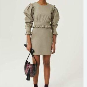 Chic Puff Sleeve Dress NEW